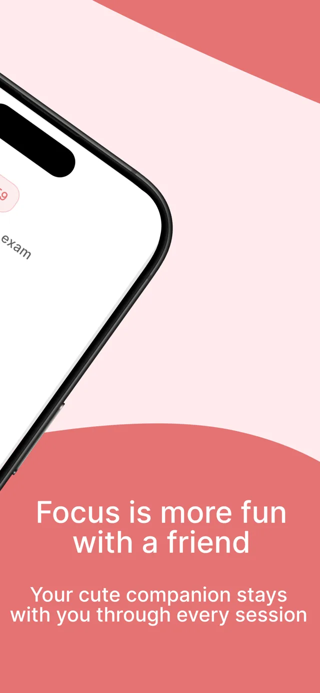 Pomolings timer screen — focus is more fun with a friend